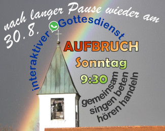 Einladungsbild WhatsApp Gottesdienst