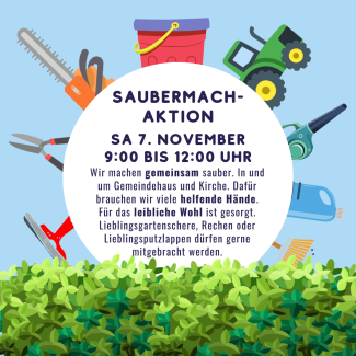 Saubermachaktion